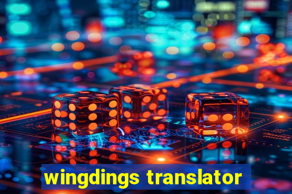 wingdings translator